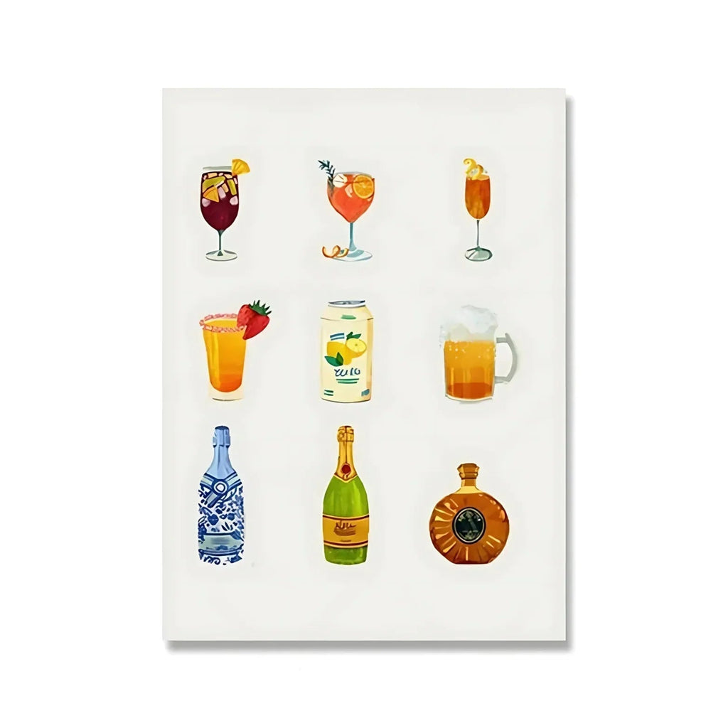 Wenndando to Cocktails Wall Prints