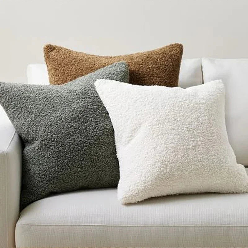Wenrando Bouclé Handwoven Cushion Cover