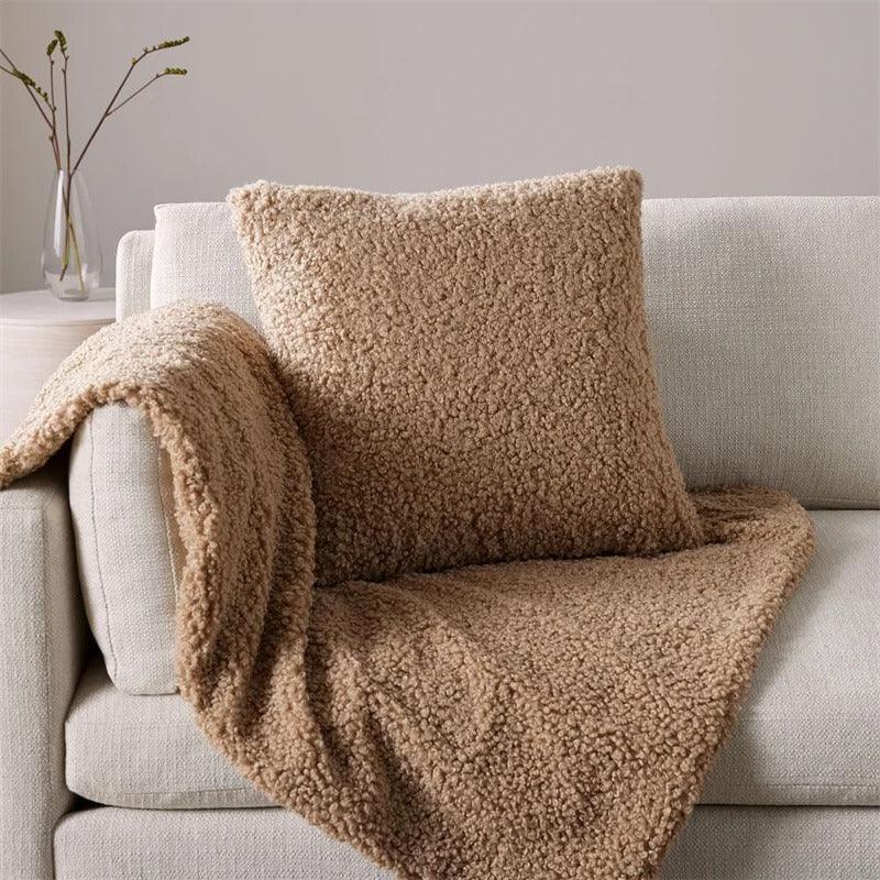 Wenrando Bouclé Handwoven Cushion Cover