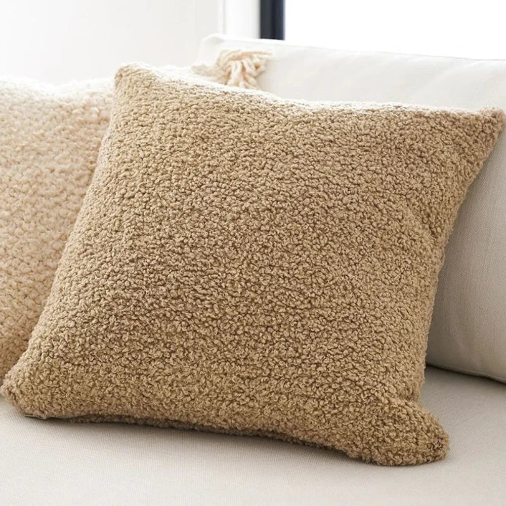 Wenrando Bouclé Handwoven Cushion Cover
