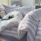 Wenrando Striped Bedding Set