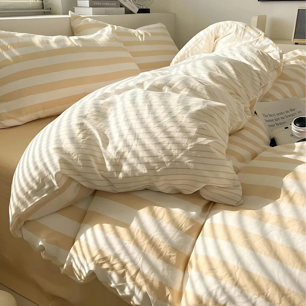 Wenrando Striped Bedding Set