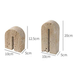 Wensona Travertine Bridge Bookend