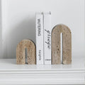 Wensona Travertine Bridge Bookend
