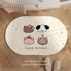 Whimsical Animal-Themed Bath Mat | Kelmera