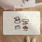 Whimsical Animal-Themed Bath Mat | Kelmera
