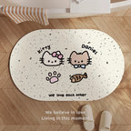 Whimsical Animal-Themed Bath Mat | Kelmera