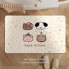 Whimsical Animal-Themed Bath Mat | Kelmera