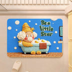 Whimsical Bakery-Themed Decorative Area Rug | Kelmera