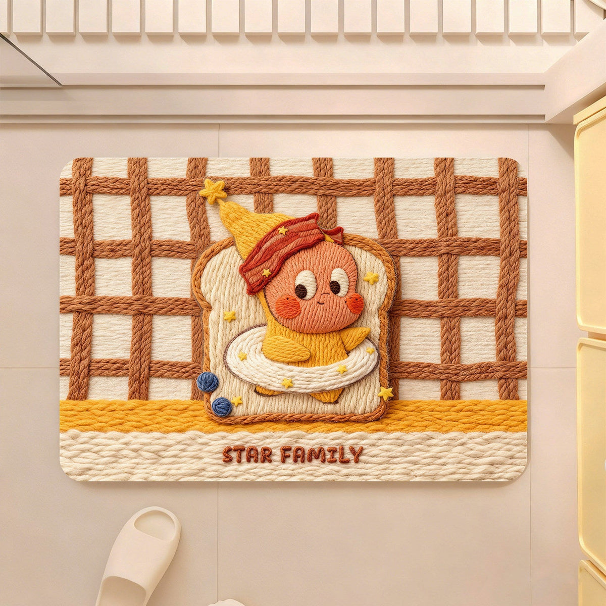Whimsical Bakery-Themed Decorative Area Rug | Kelmera