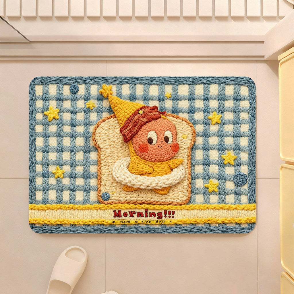 Whimsical Bakery-Themed Decorative Area Rug | Kelmera