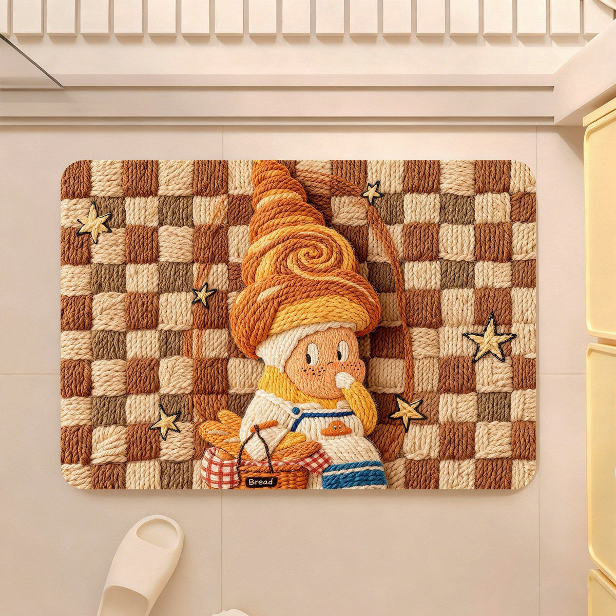 Whimsical Bakery-Themed Decorative Area Rug | Kelmera