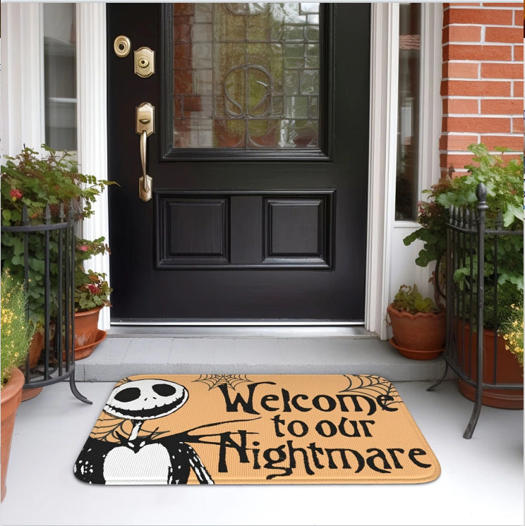 Whimsical Cartoon Entrance Mat | Kelmera