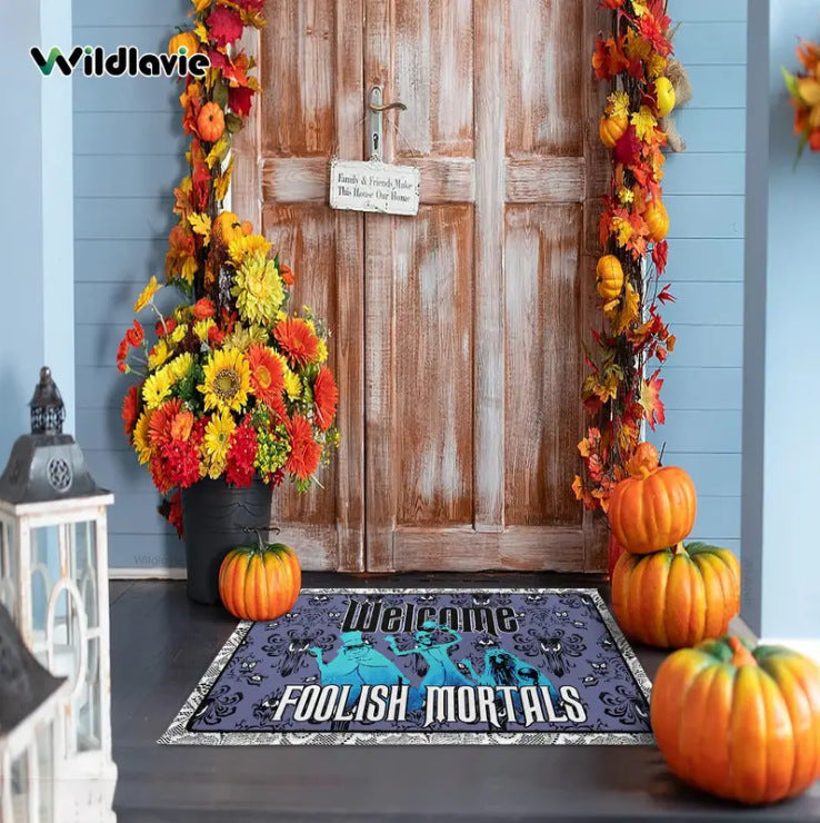 Whimsical Cartoon Entrance Mat | Kelmera