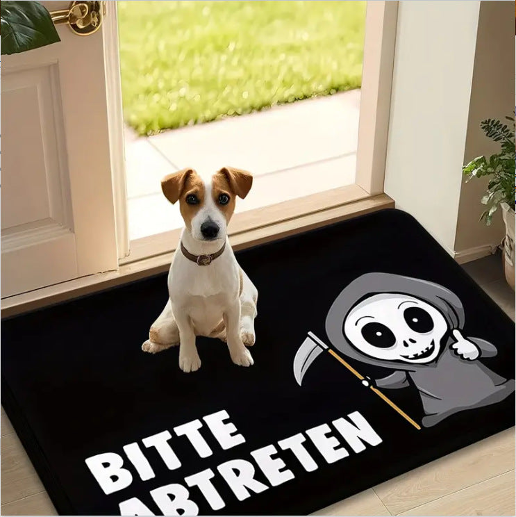 Whimsical Cartoon Entrance Mat | Kelmera