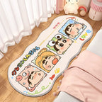 Whimsical Hamburger-Themed Area Rug | Kelmera