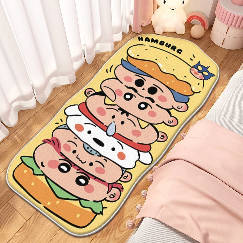 Whimsical Hamburger-Themed Area Rug | Kelmera