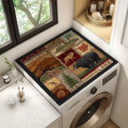 Wildlife-Themed Laundry Room Mat | Kelmera