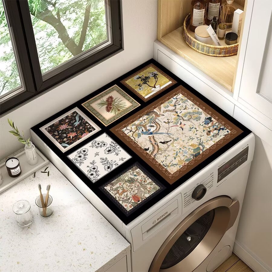 Wildlife-Themed Laundry Room Mat | Kelmera