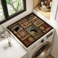 Wildlife-Themed Laundry Room Mat | Kelmera