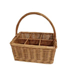 Willow Basket Woven Natural Fiber Handcrafted | Kelmera