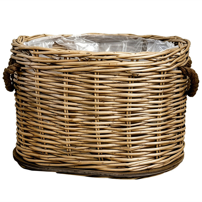 Willow Woven Basket with Inner Lining | Kelmera