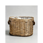 Willow Woven Basket with Inner Lining | Kelmera