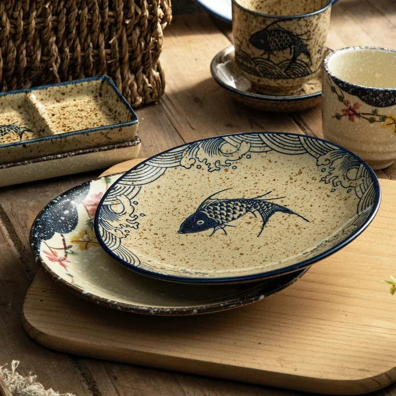 Willowwater Ceramic Dinnerware Set