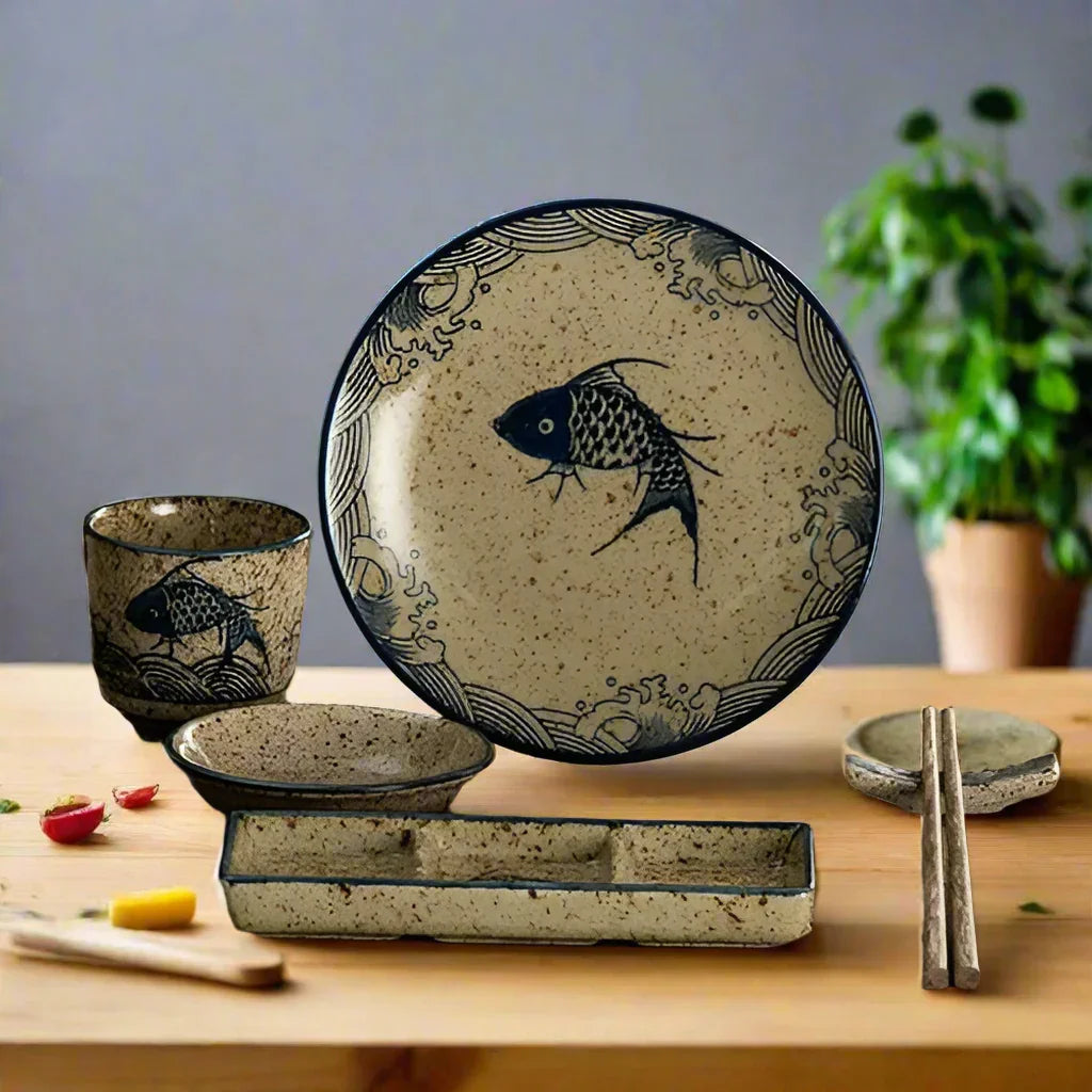 Willowwater Ceramic Dinnerware Set