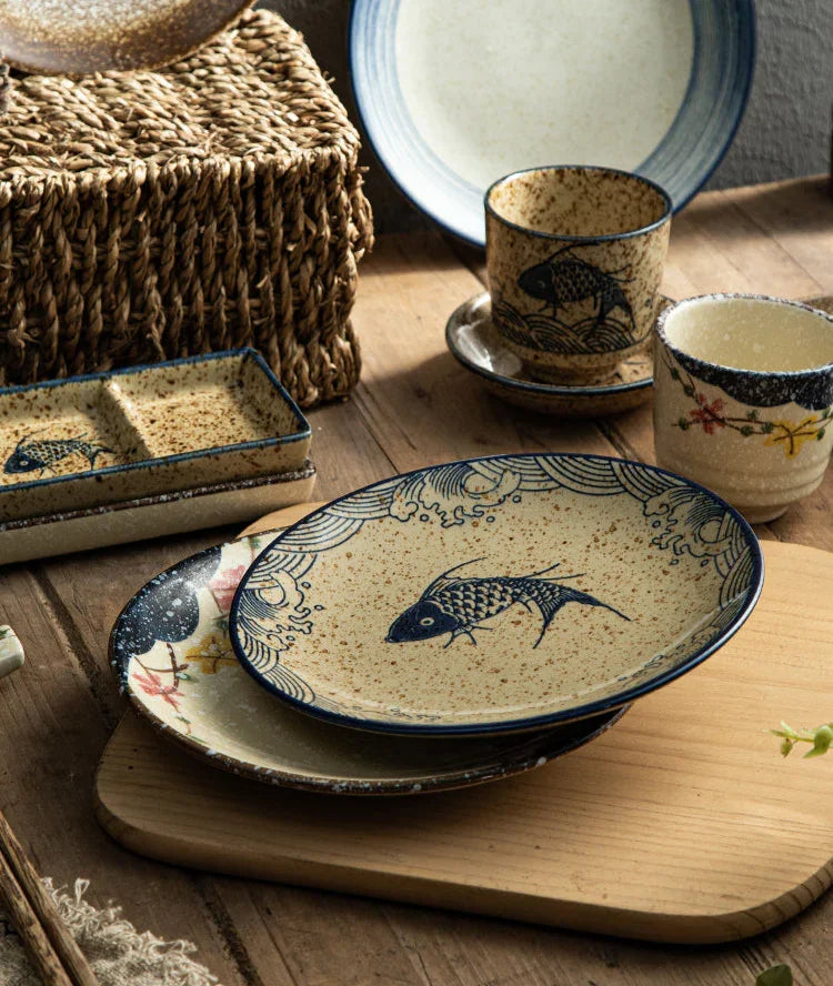Willowwater Ceramic Dinnerware Set