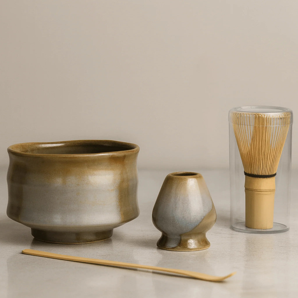 Willowwater Matcha Set– 4-Piece Ceramic Tea Ritual Kit