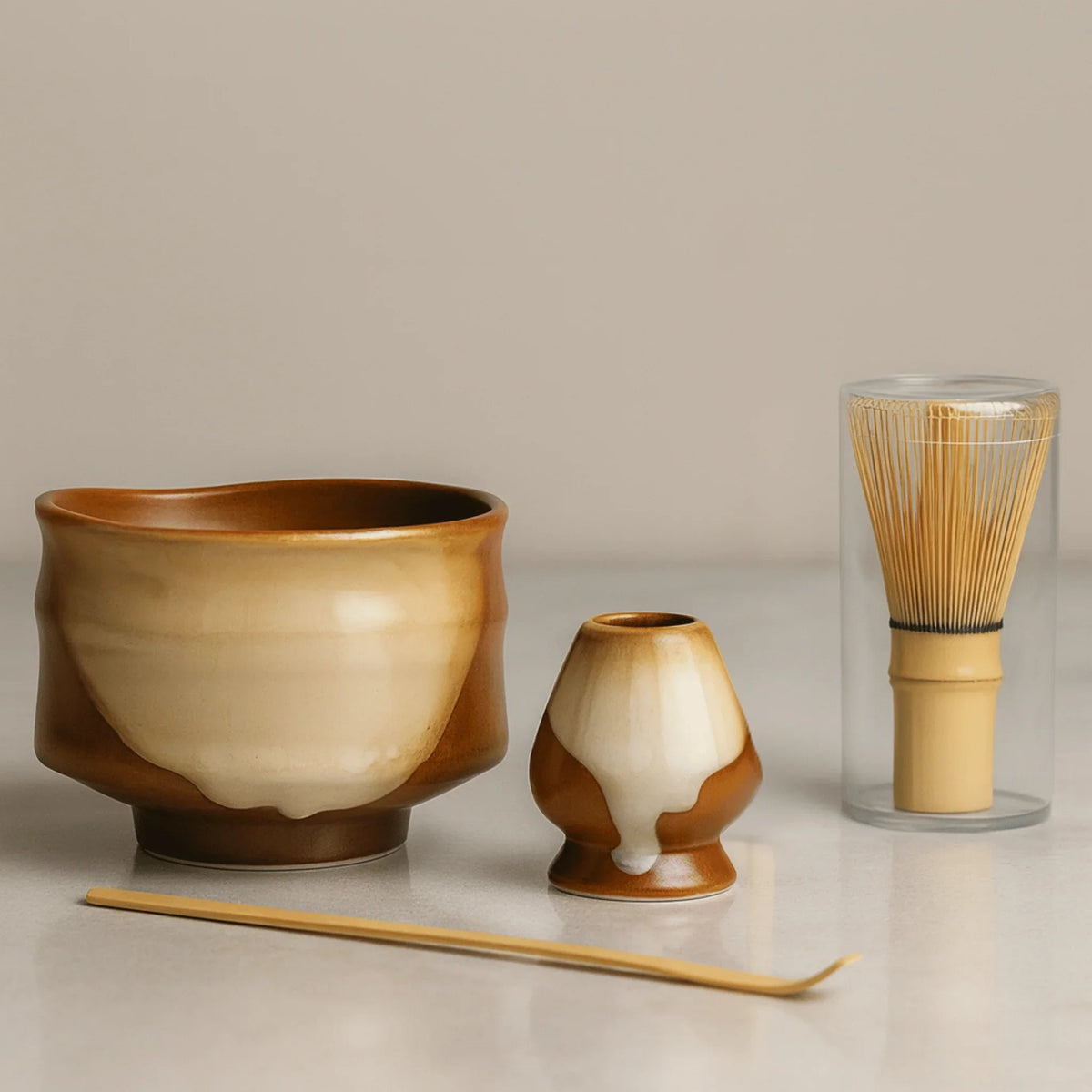 Willowwater Matcha Set– 4-Piece Ceramic Tea Ritual Kit