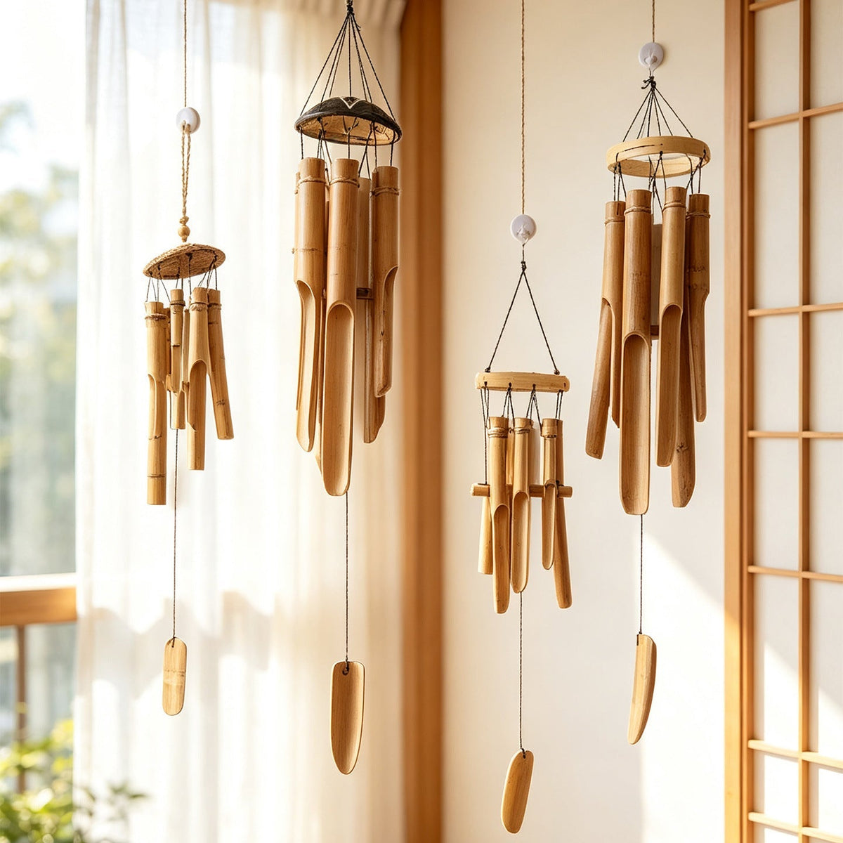 Wind Chime Bamboo Soft Textile | Kelmera