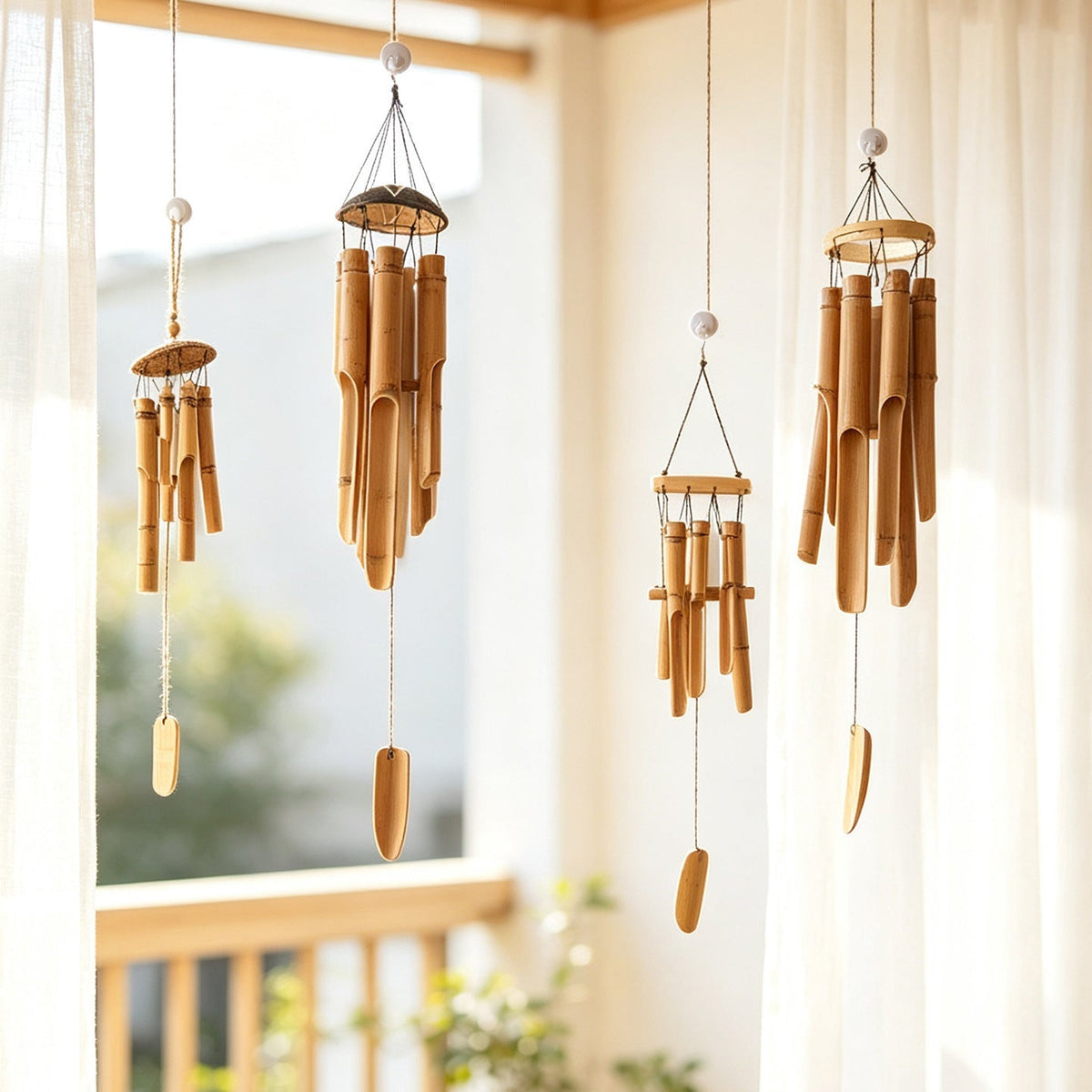 Wind Chime Bamboo Soft Textile | Kelmera
