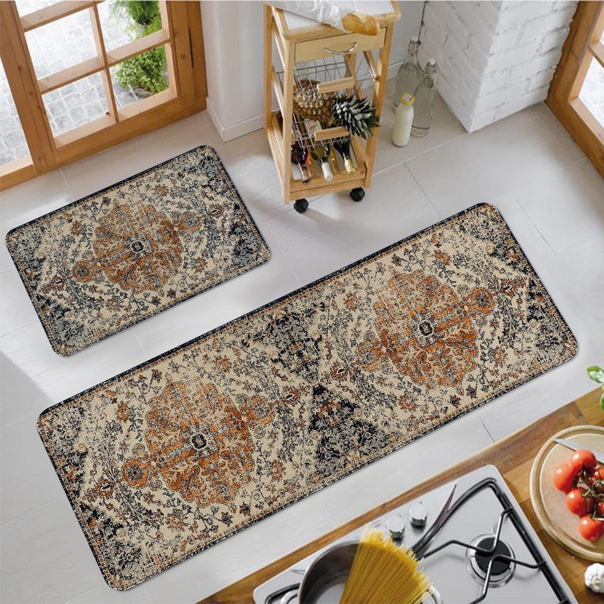 Wine-Themed Kitchen Runner Mat | Kelmera