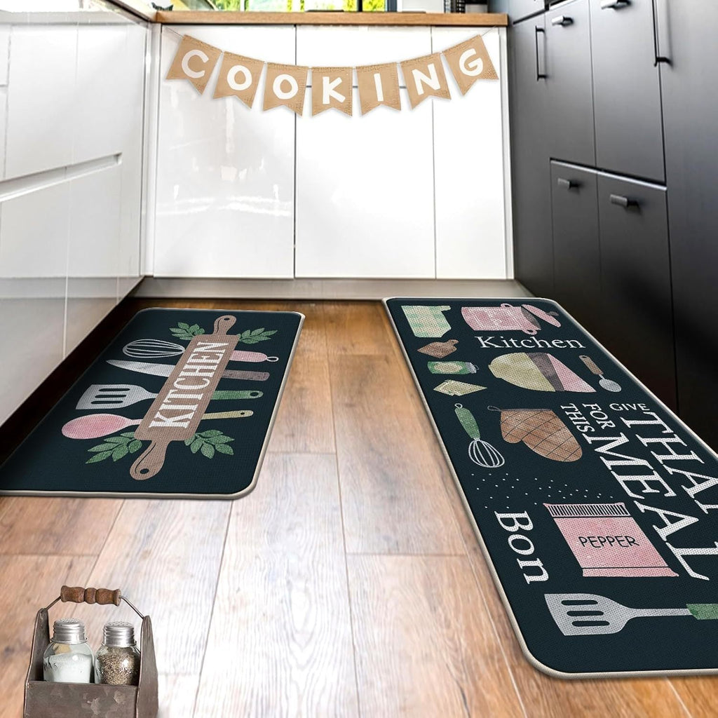 Wine-Themed Kitchen Runner Mat | Kelmera