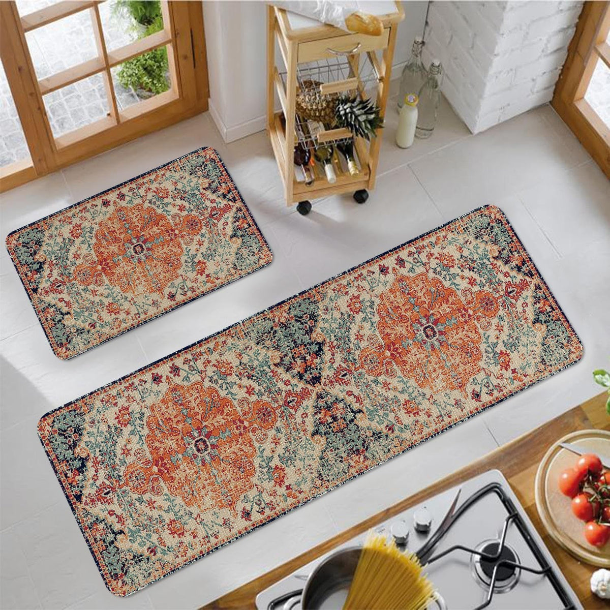 Wine-Themed Kitchen Runner Mat | Kelmera