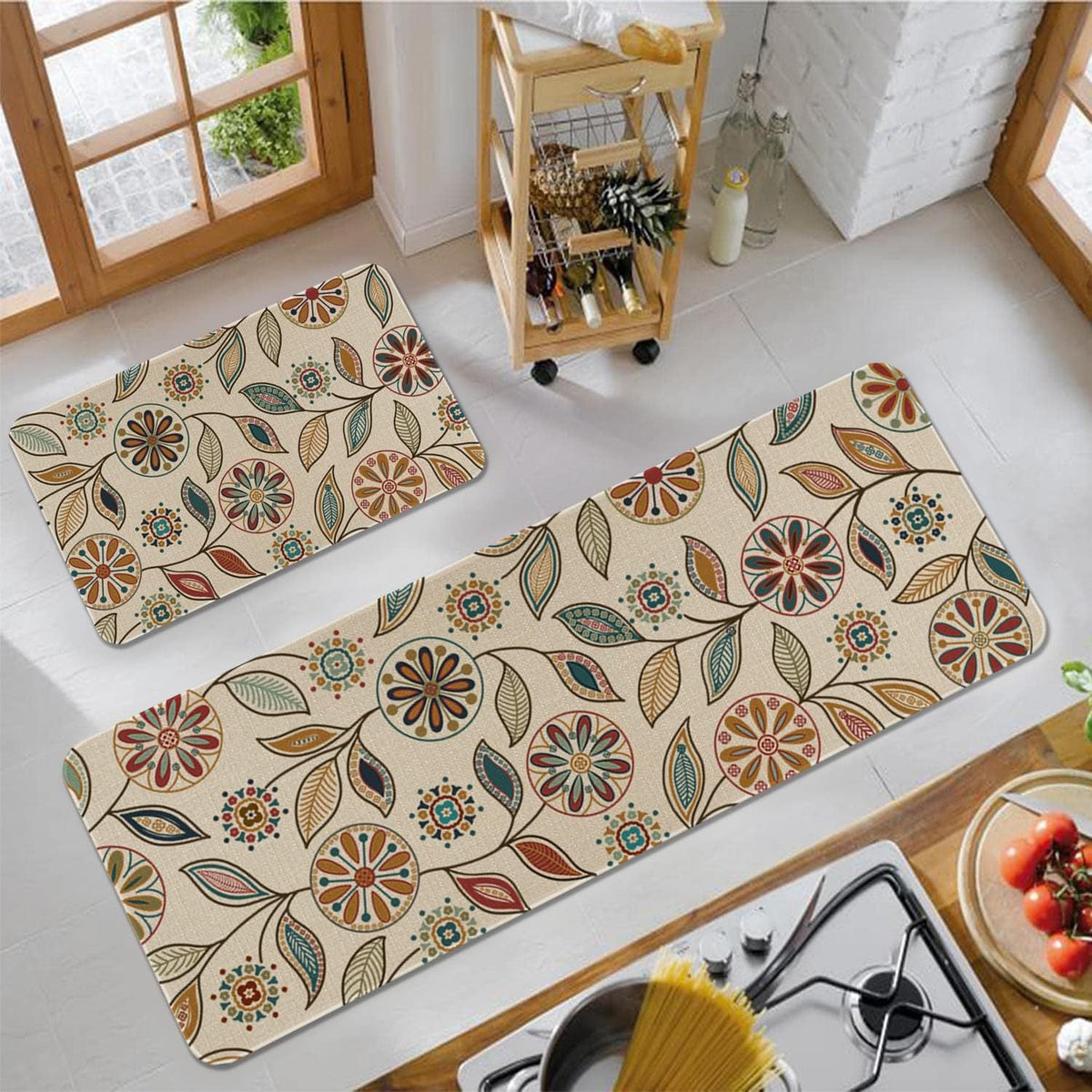 Wine-Themed Kitchen Runner Mat | Kelmera