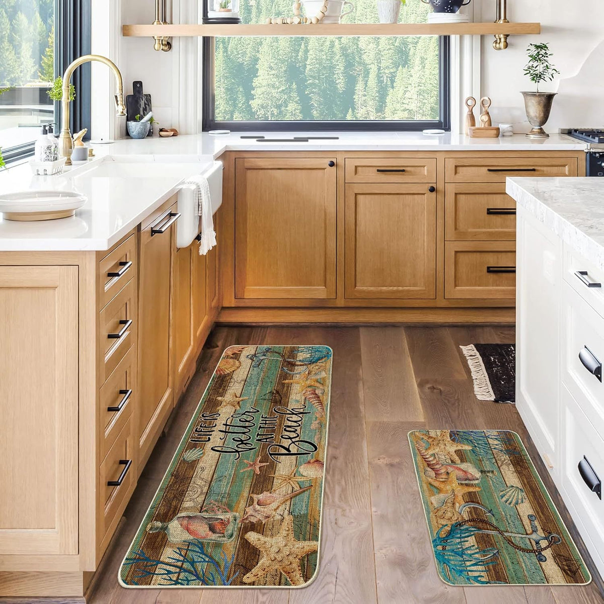 Wine-Themed Kitchen Runner Mat | Kelmera