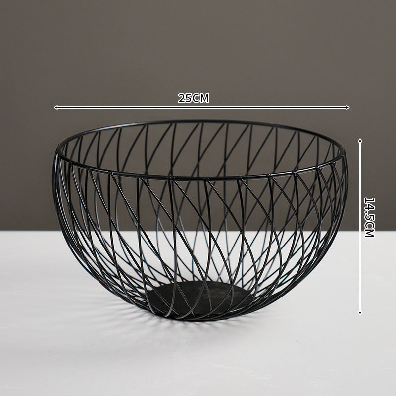 Wire Basket Soft Textile Metal | Kelmera