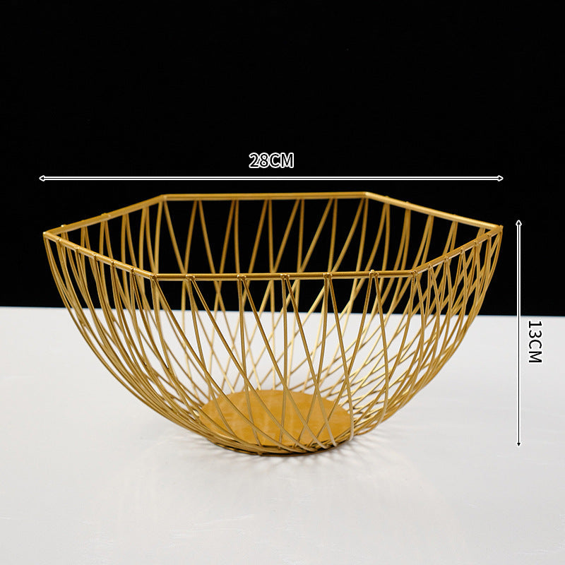 Wire Basket Soft Textile Metal | Kelmera