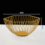 Wire Basket Soft Textile Metal | Kelmera