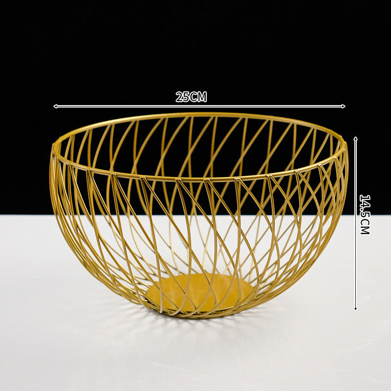 Wire Basket Soft Textile Metal | Kelmera