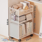 Wire Mesh Bookcase Organizer | Kelmera