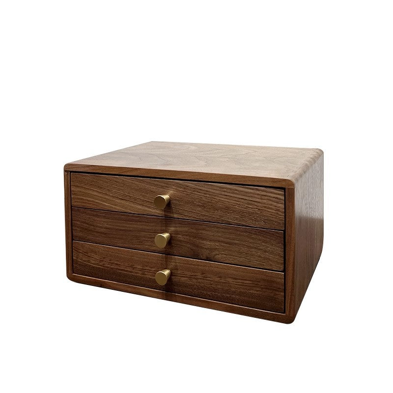 Wooden Jewelry Storage Box with Dual Drawers | Kelmera