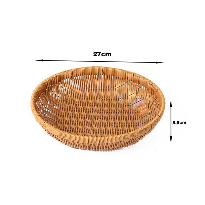 Woven Decorative Fruit Serving Basket | Kelmera