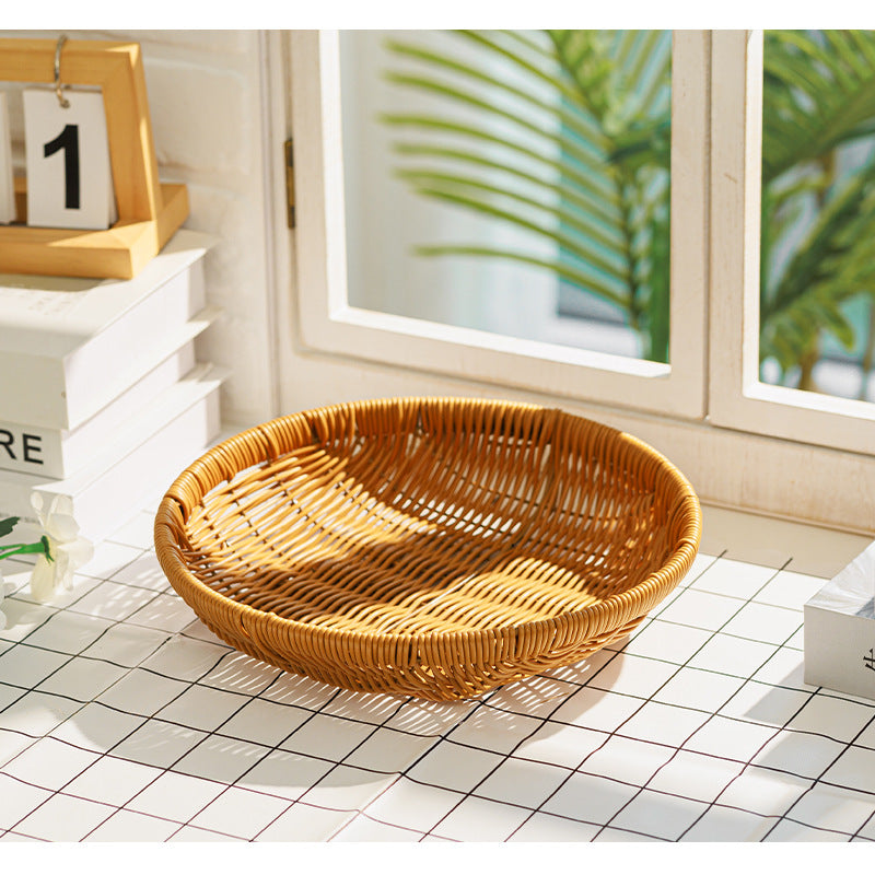 Woven Decorative Fruit Serving Basket | Kelmera