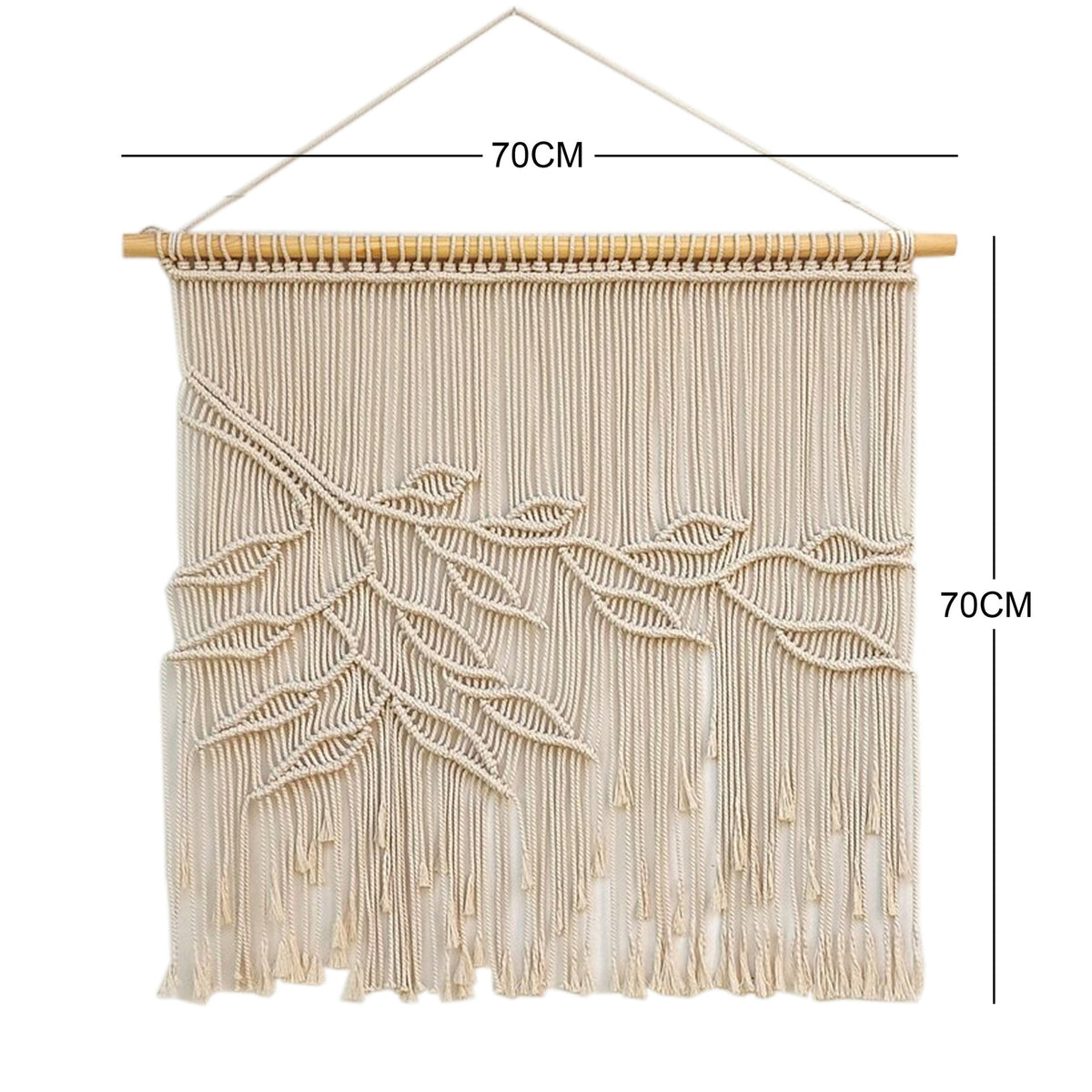 Woven Macrame Wall Art Decor | Kelmera
