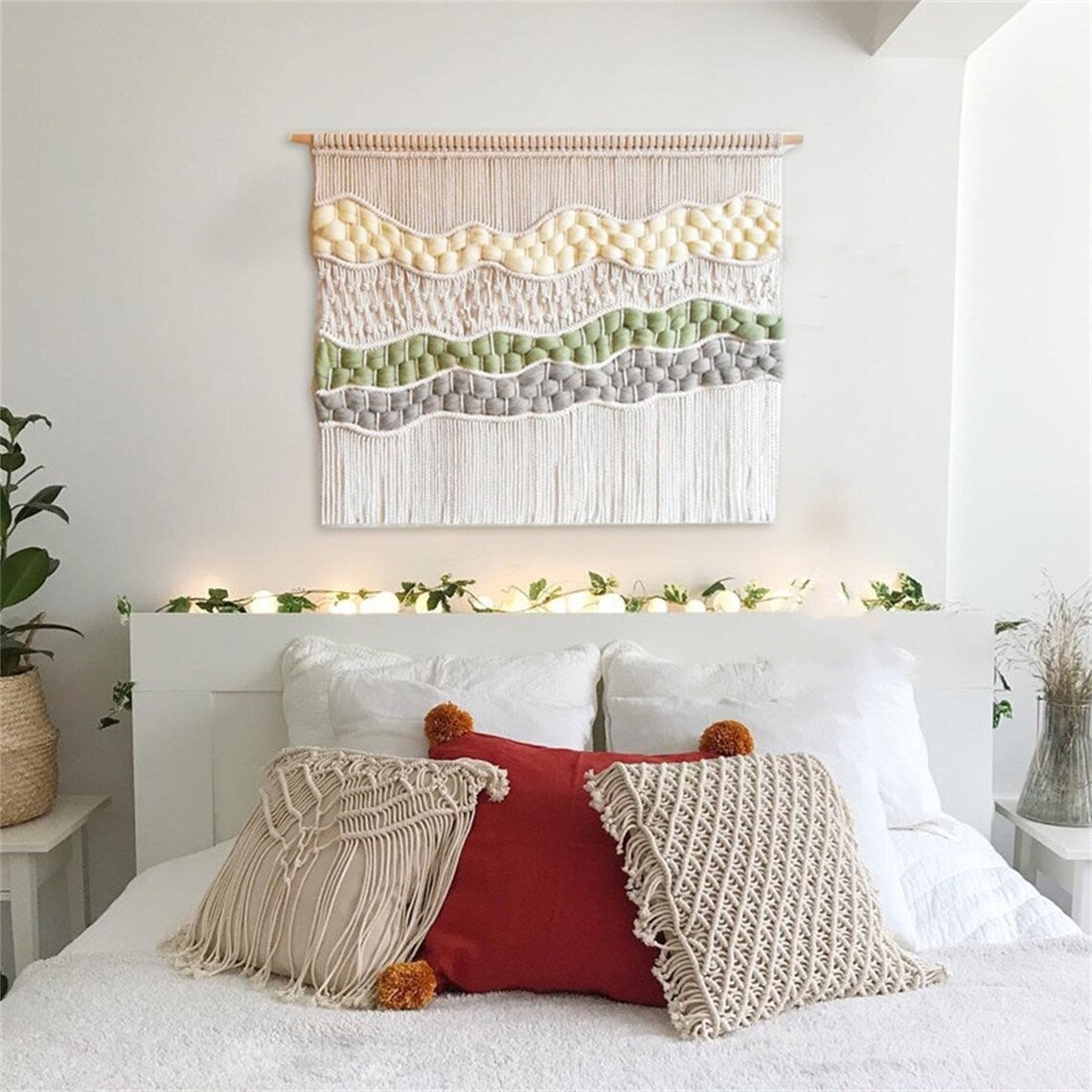 Woven Macrame Wall Tapestry | Kelmera