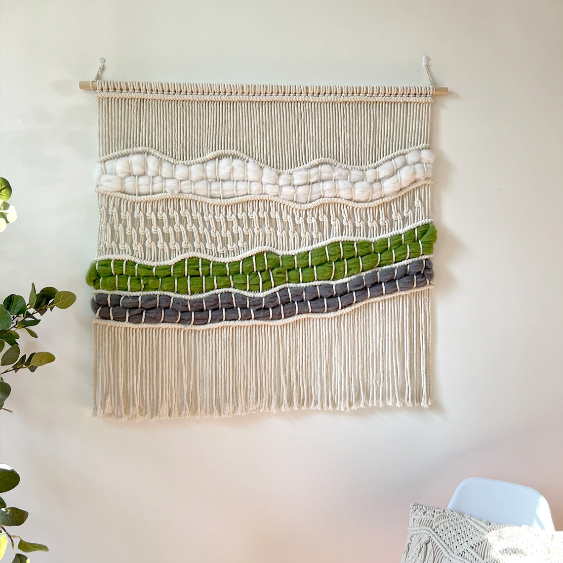 Woven Macrame Wall Tapestry | Kelmera